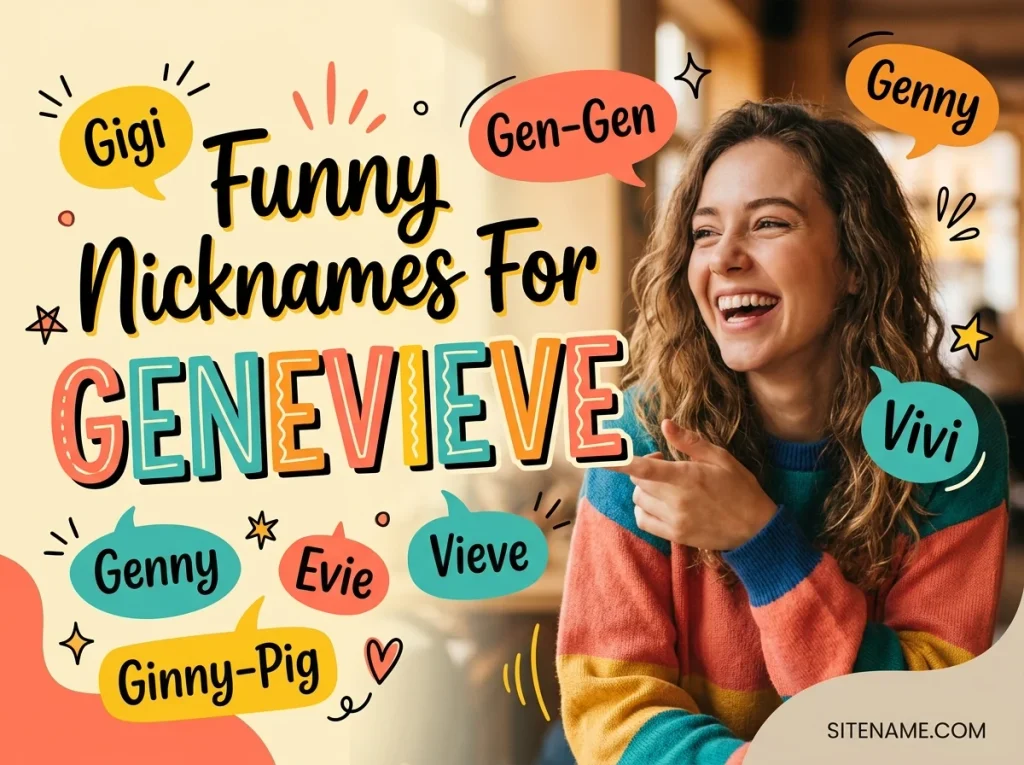 Funny Nicknames For Genevieve