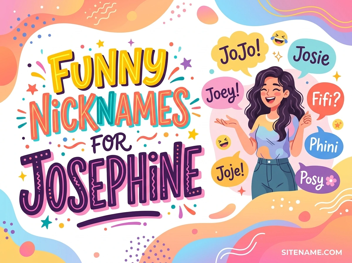 Funny Nicknames For Josephine
