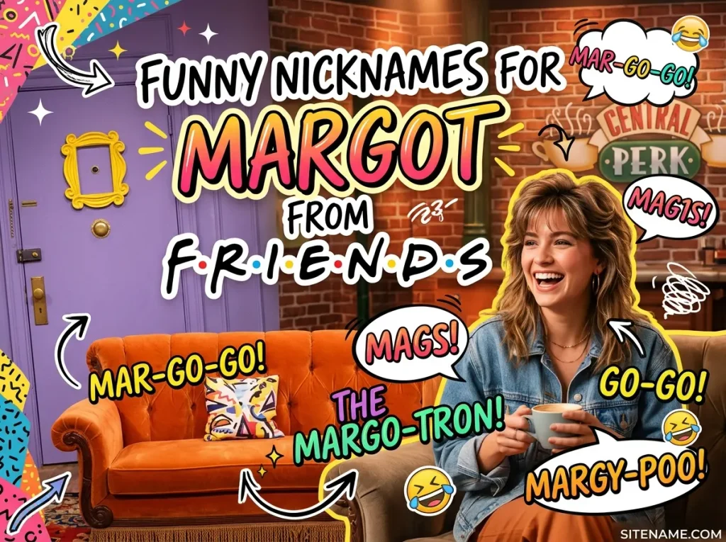 Funny Nicknames For Margot From Friends