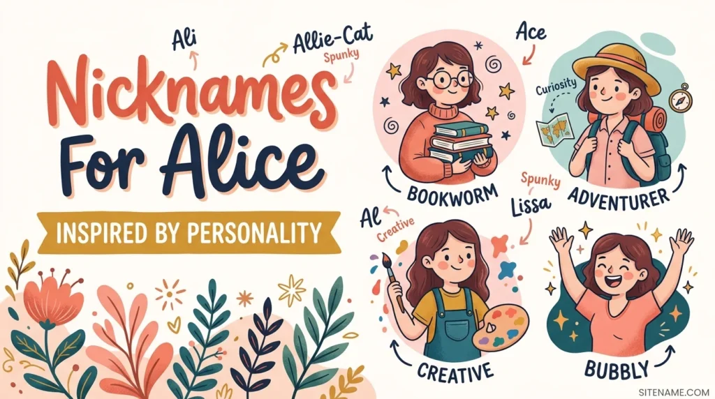 Nicknames Fo Alice Inspired by Personality