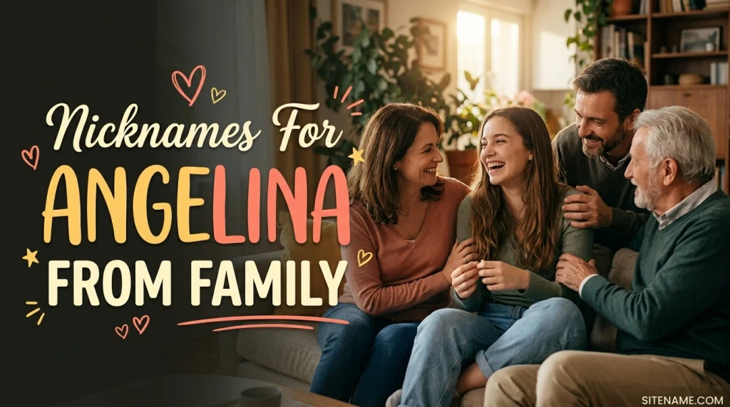 Nicknames For Angelina From Family