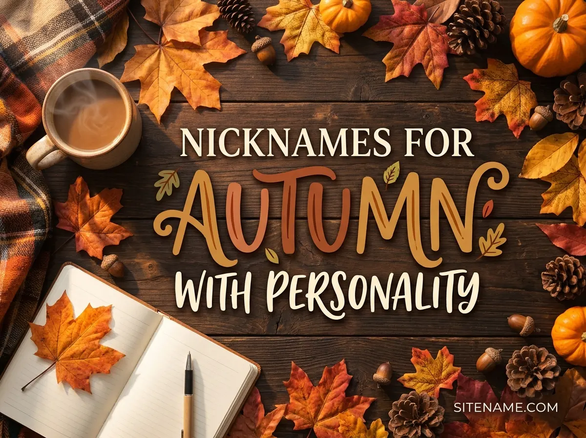 Nicknames For Autumn With Personality