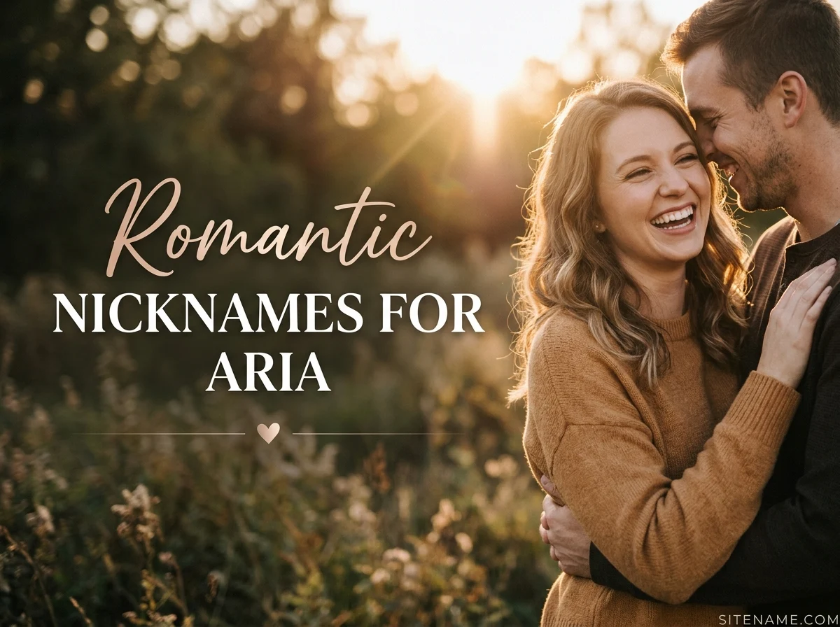 Romantic Nicknames For Aria