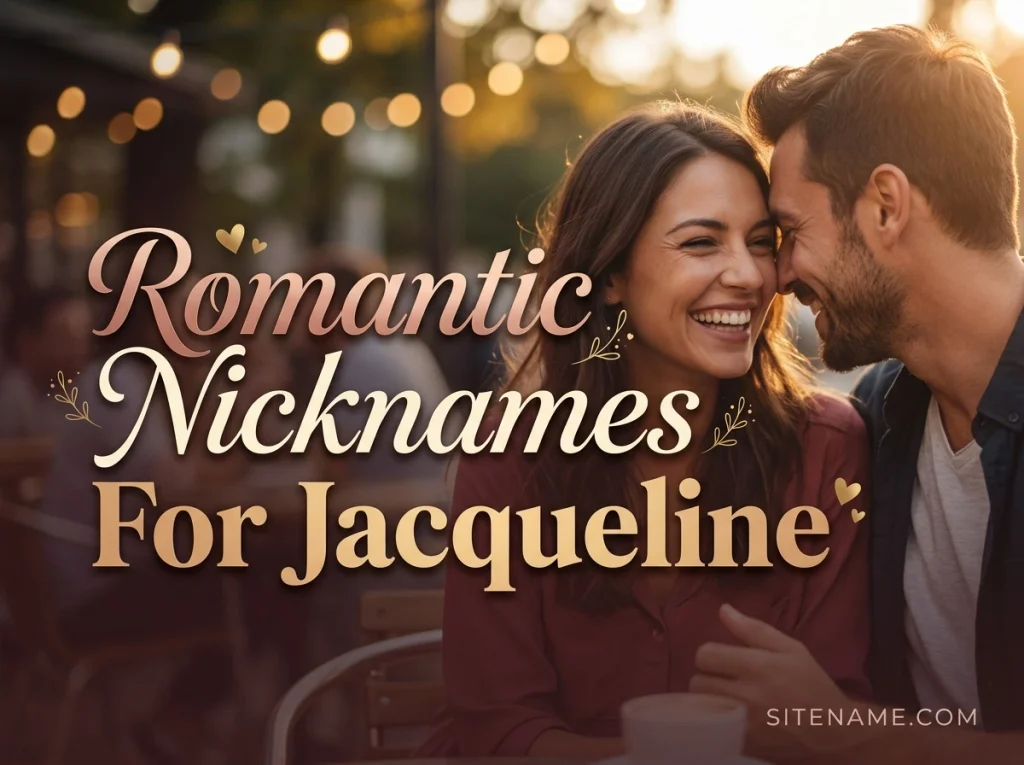 Romantic Nicknames For Jacqueline