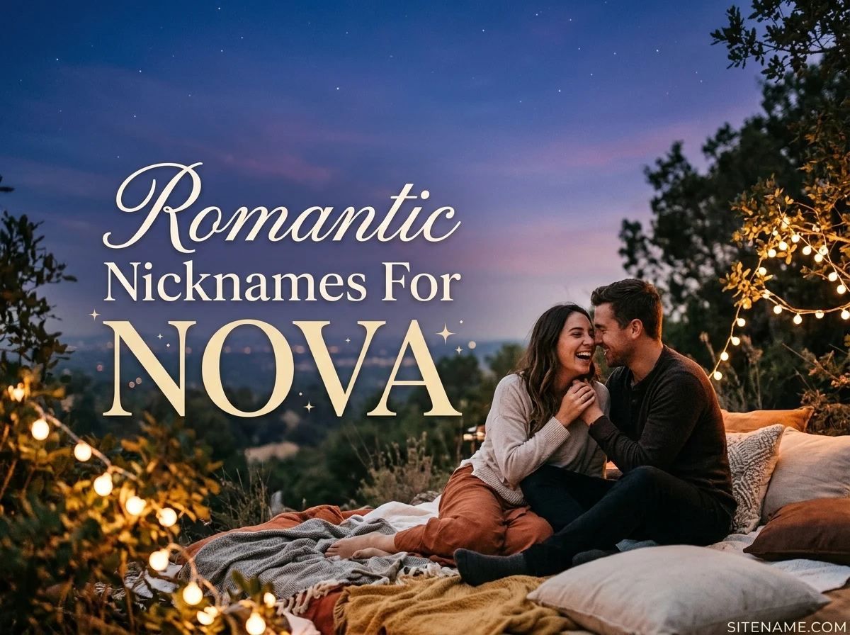 Romantic Nicknames For Nova