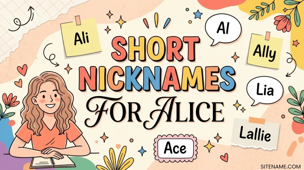 Short Nicknames Fo Alice