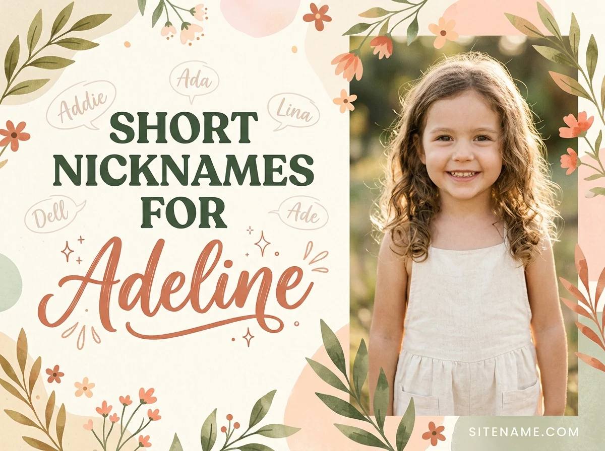 Short Nicknames For Adeline