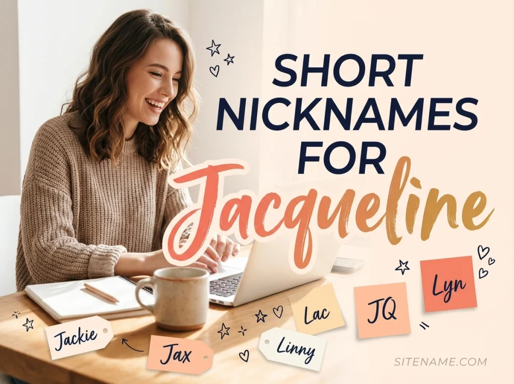 Short Nicknames For Jacqueline