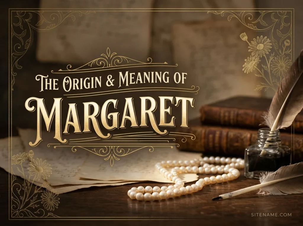 The Origin and Meaning of Margaret