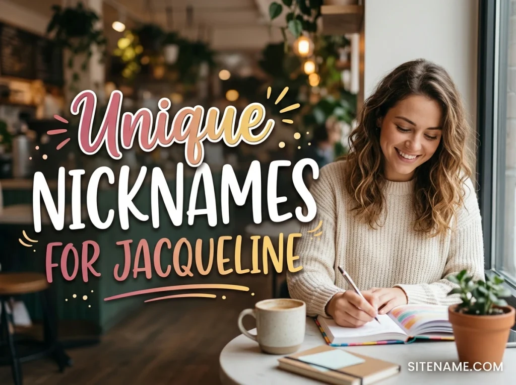 Unique Nicknames For Jacqueline