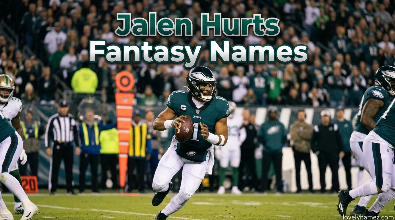 Jalen Hurts Fantasy Names