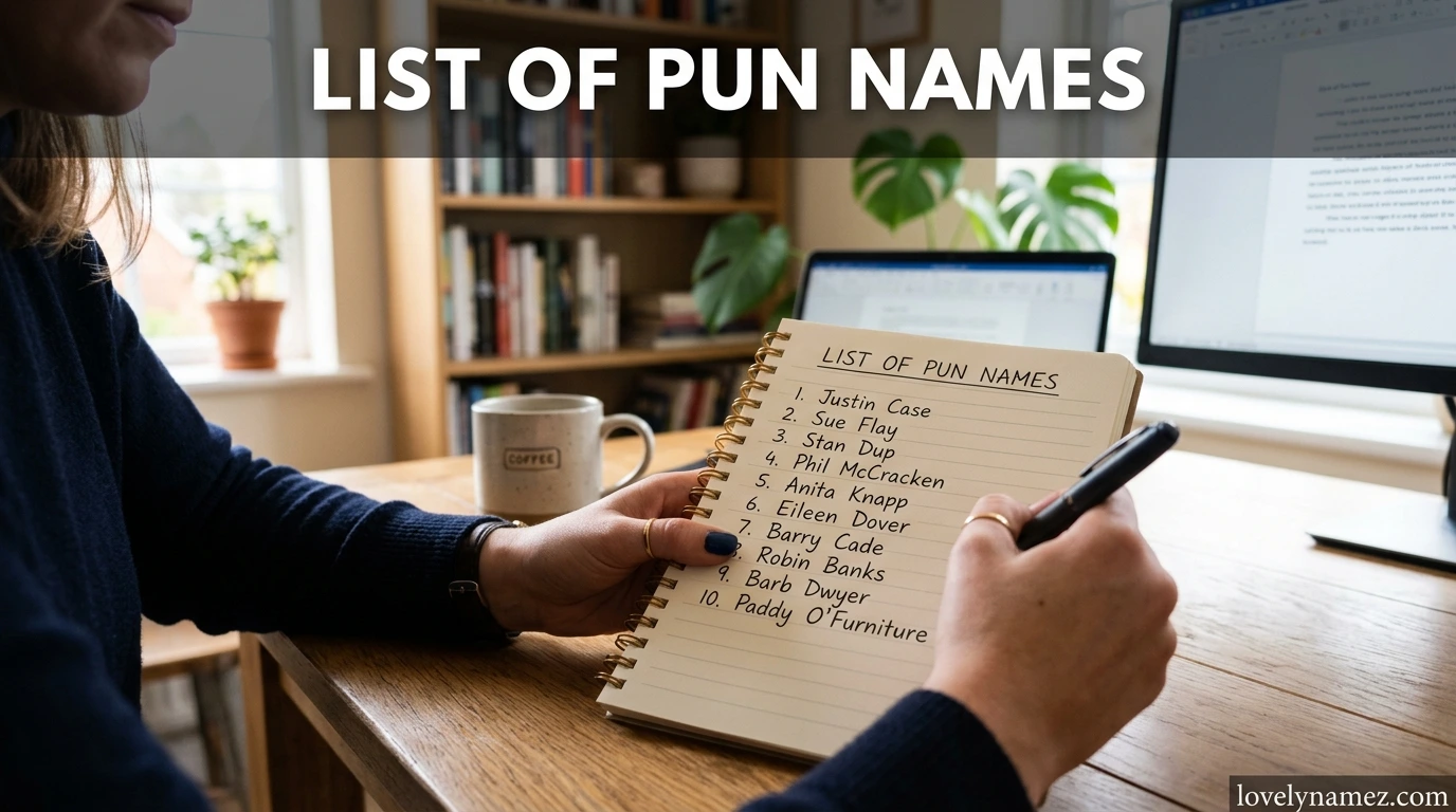 List of Pun Names