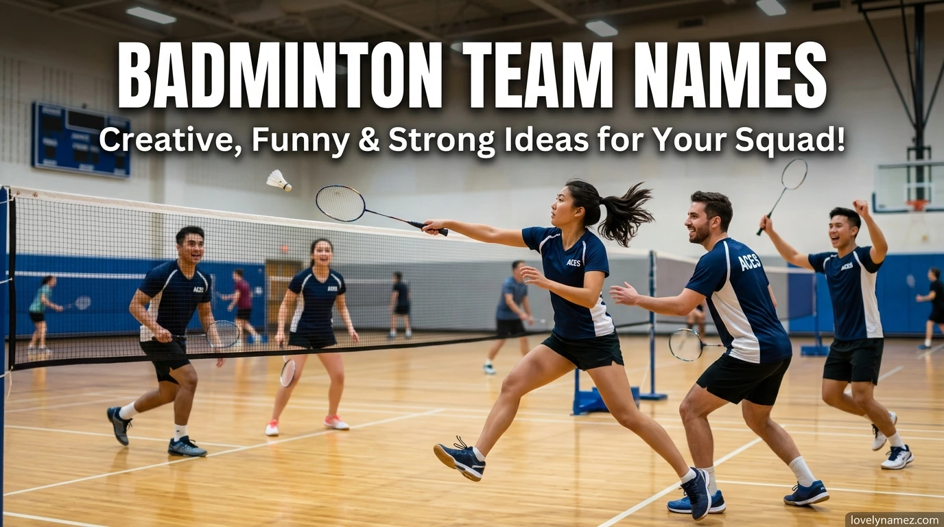 Badminton Team Names