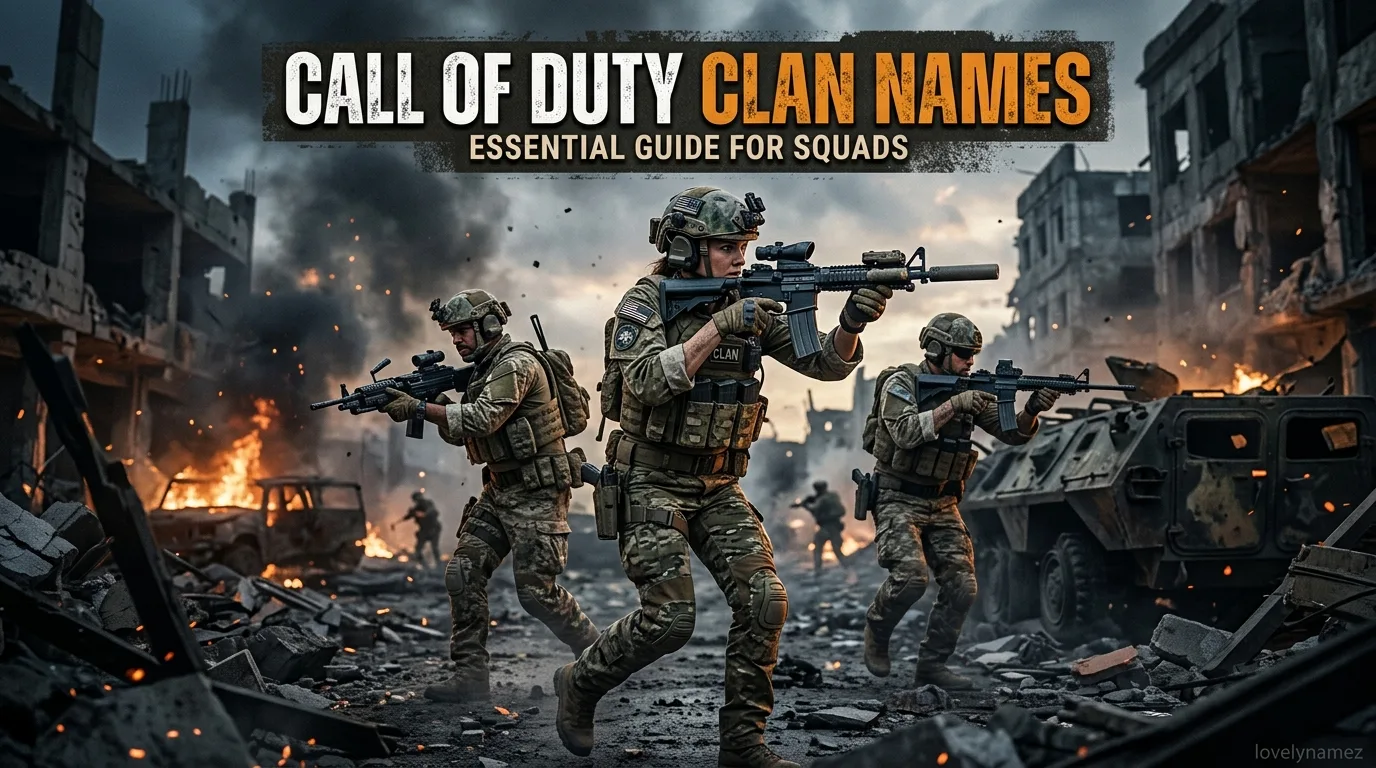 Call of Duty Clan Names