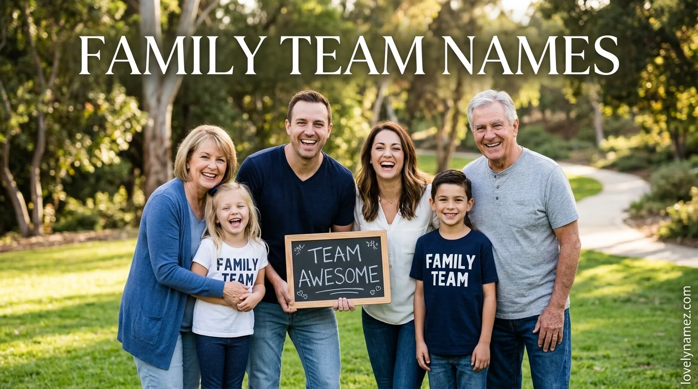 Family Team Names