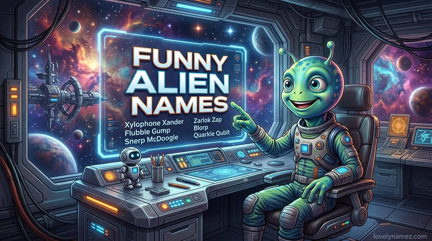 Funny Alien Names