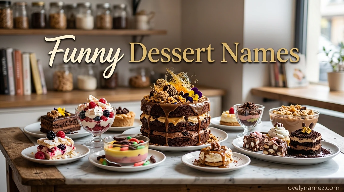 Funny Dessert Names