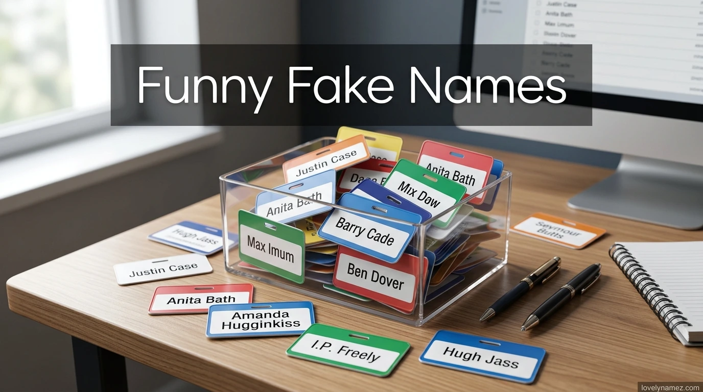 Funny Fake Names