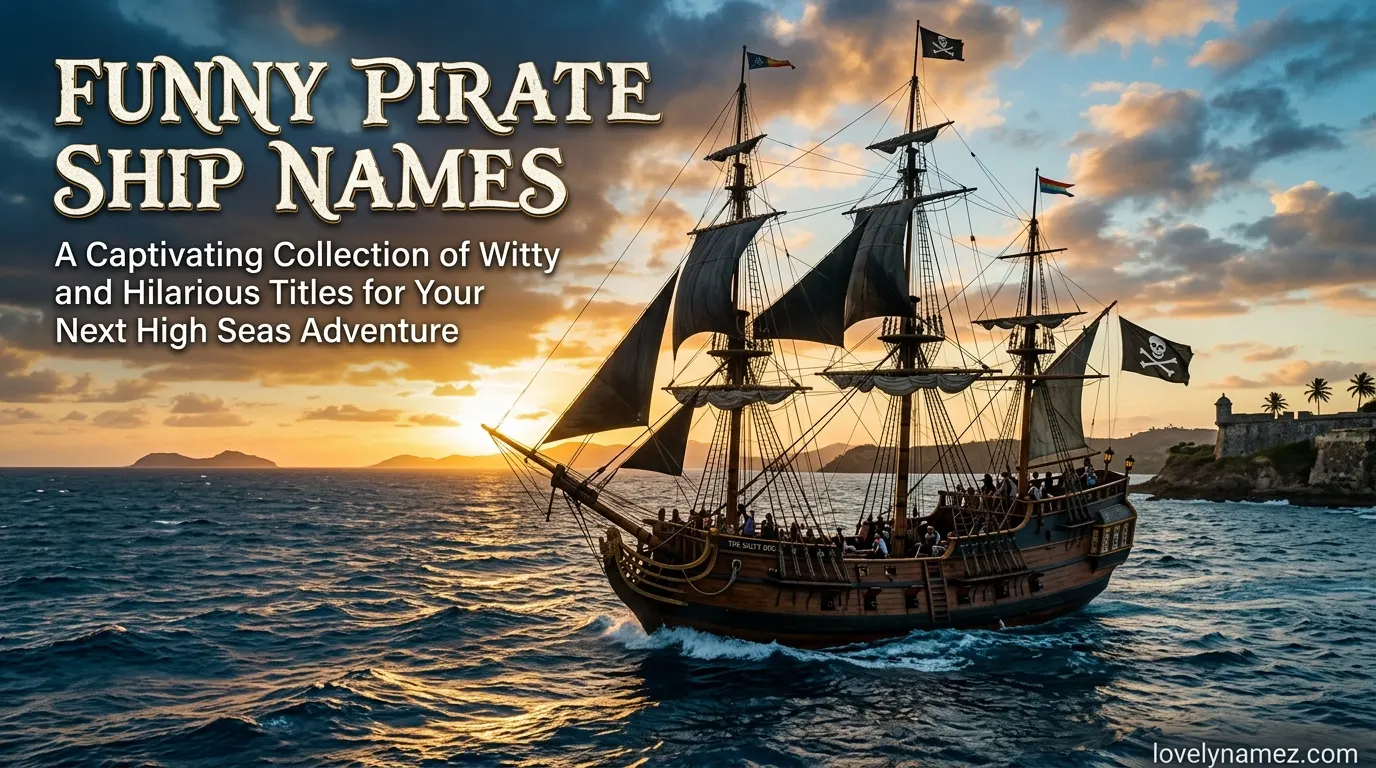 Funny Pirate Ship Names