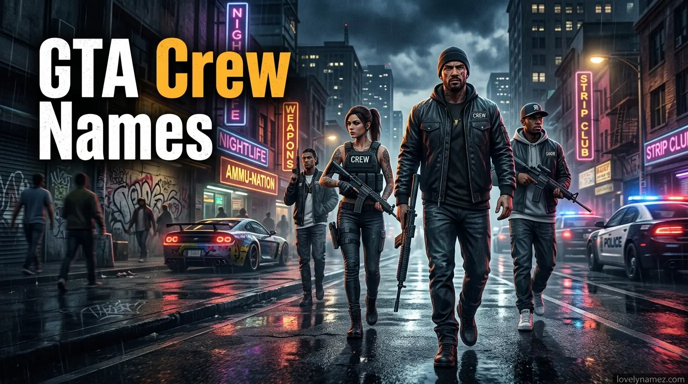GTA Crew Names