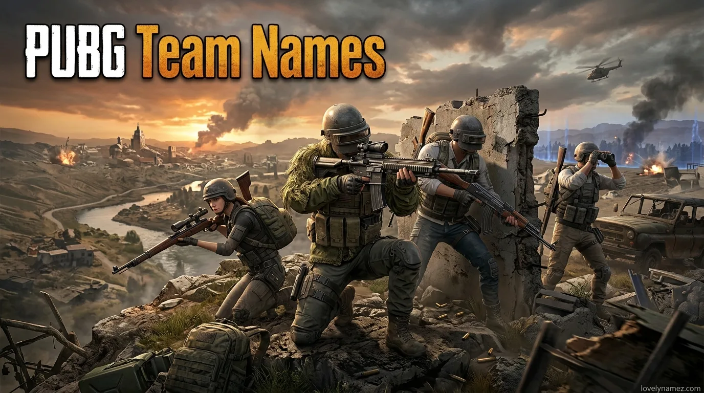 PUBG Team Names