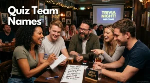 Quiz Team Names