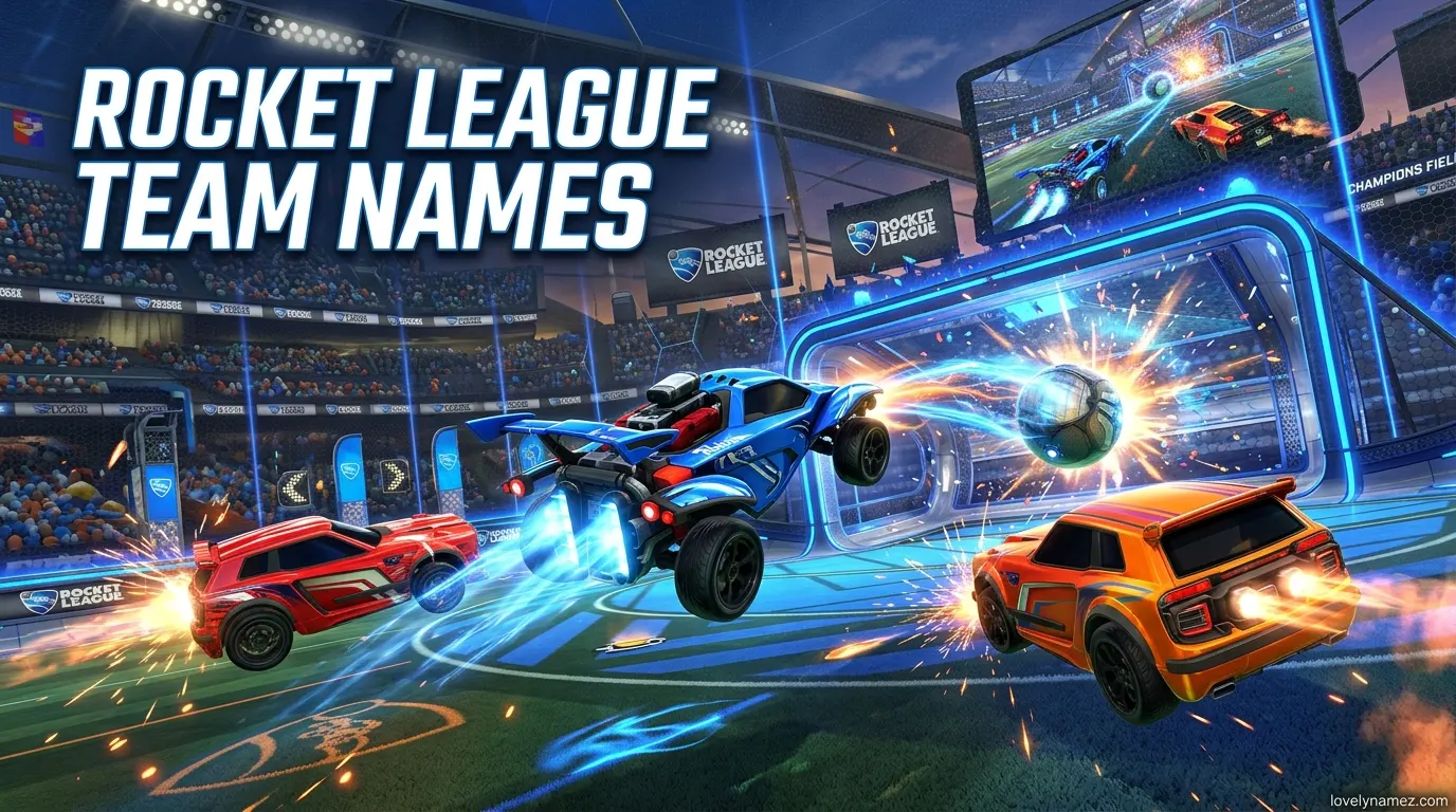 Rocket League Team Names