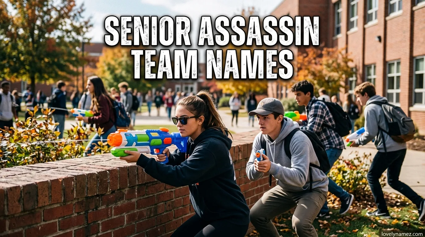 Senior Assassin Team Names