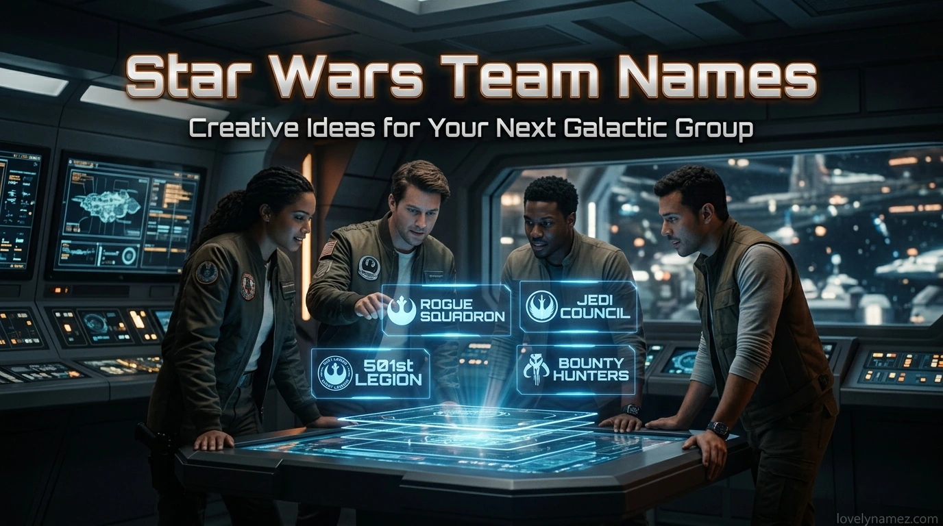 Star Wars Team Names