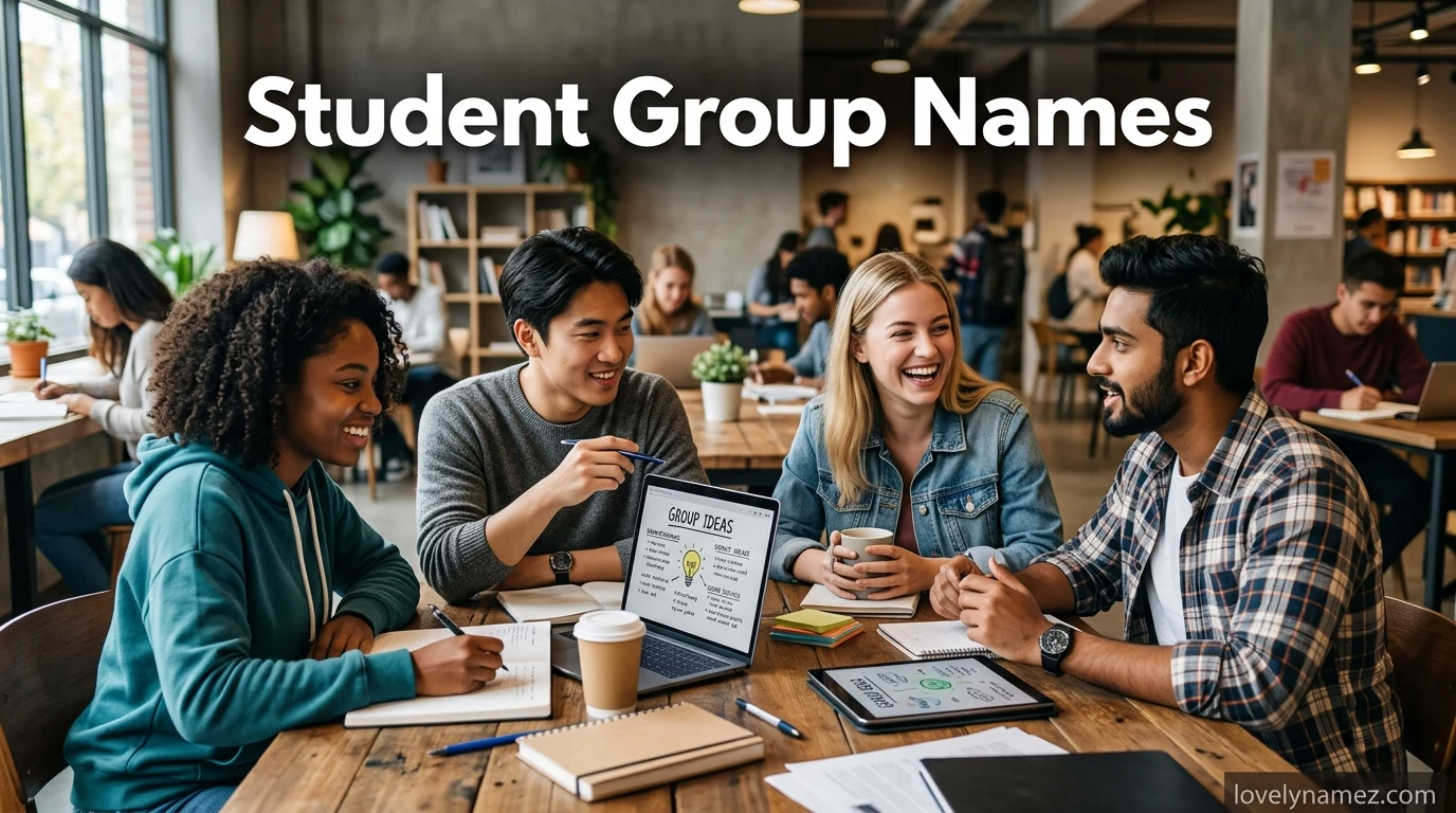 Student Group Names