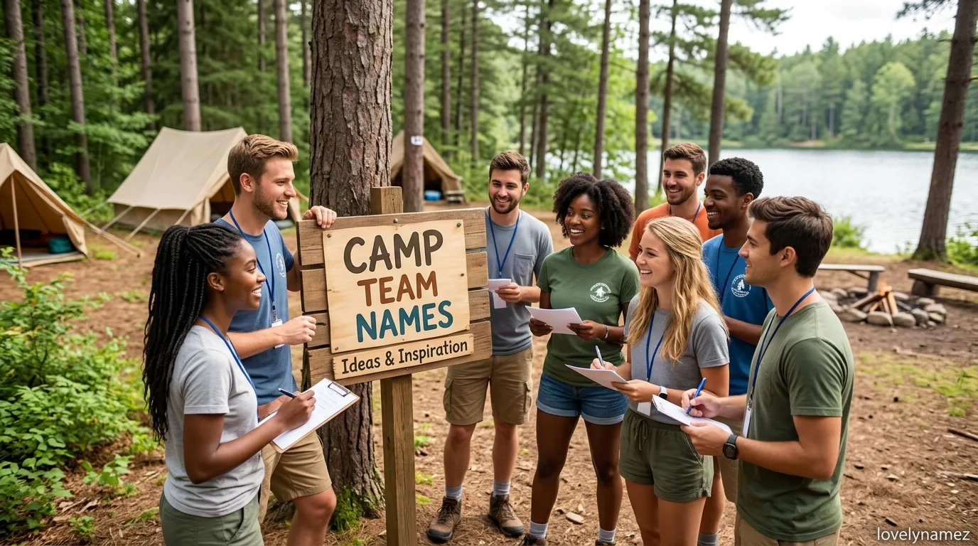 Camp Team Names