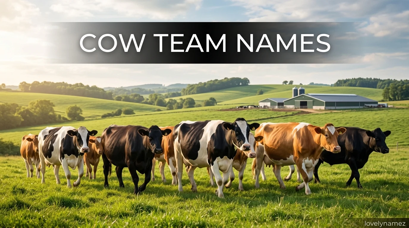 Cow Team Names