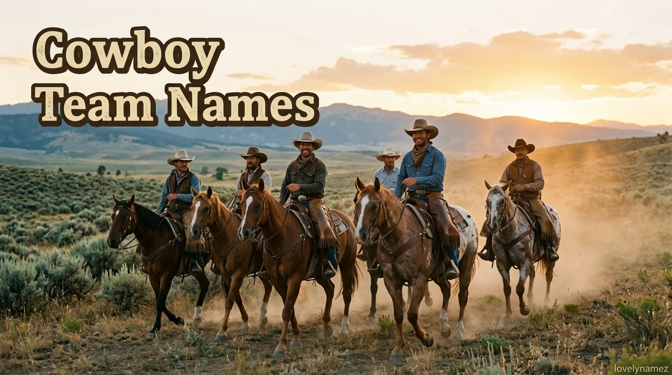 Cowboy Team Names