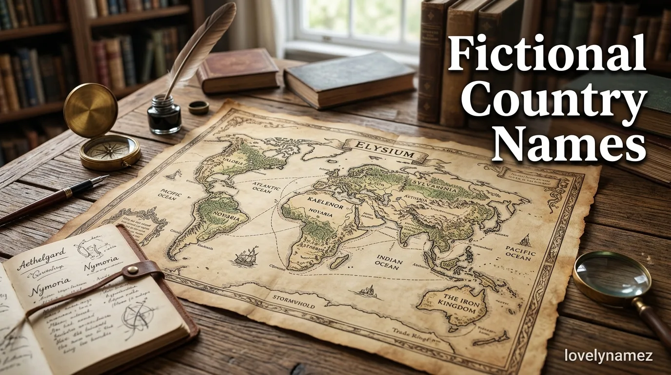 Fictional Country Names