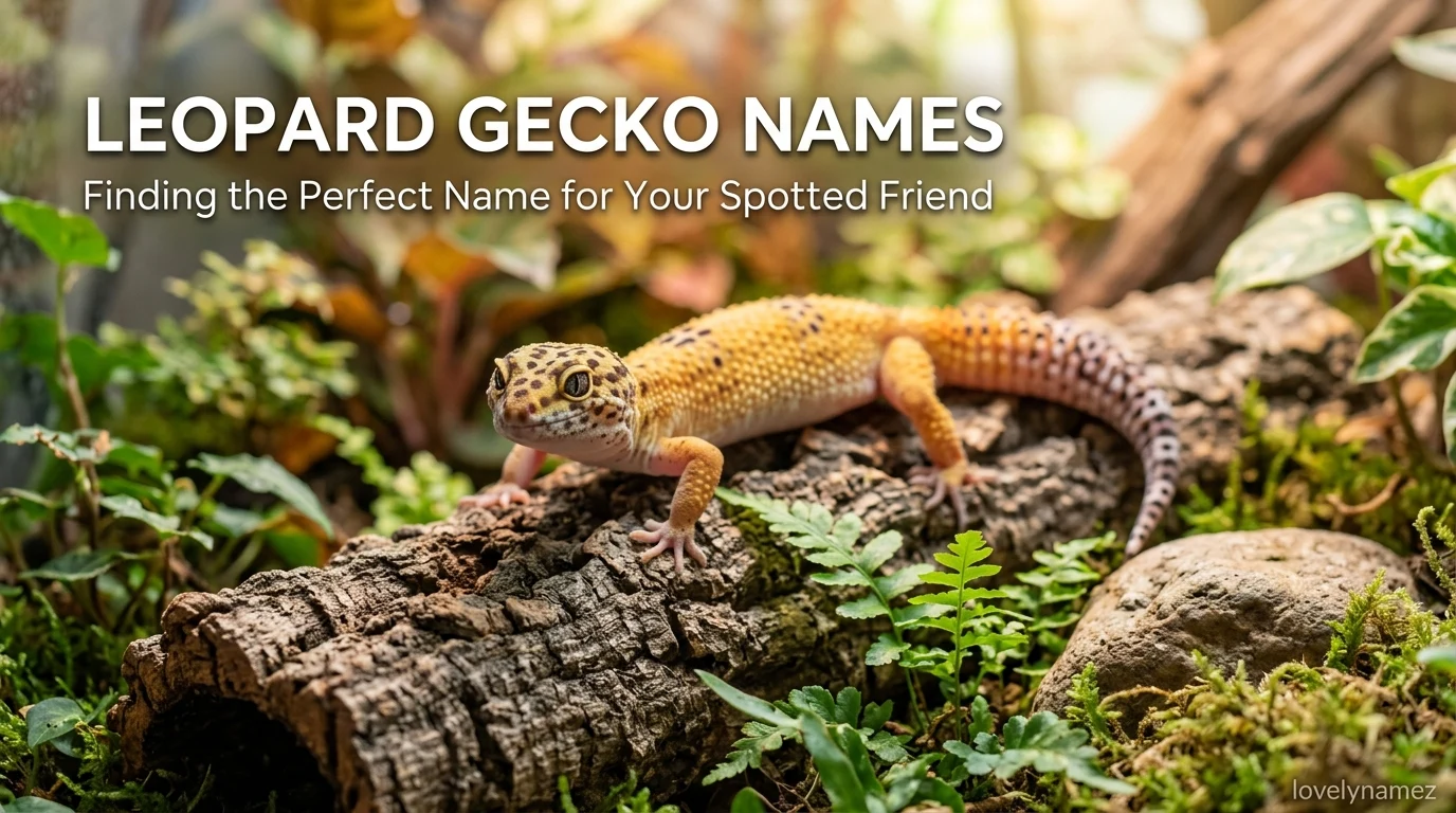 Leopard Gecko Names