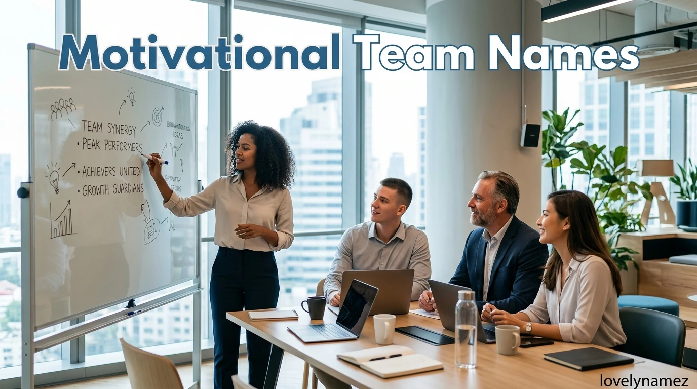 Motivational Team Names