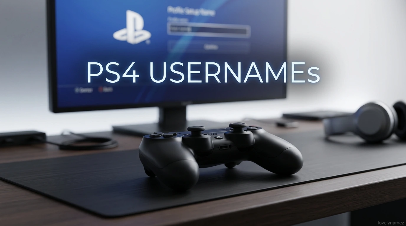 PS4 Usernames