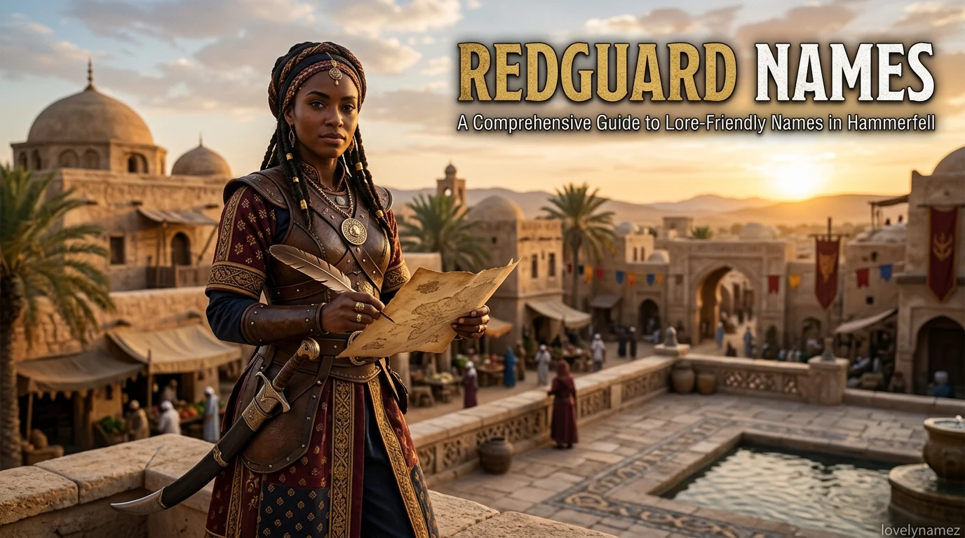 Redguard Names