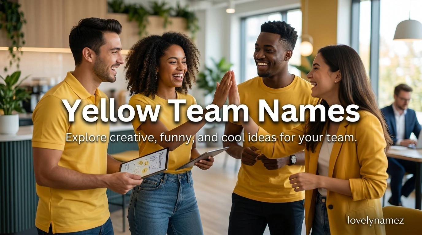Yellow Team Names
