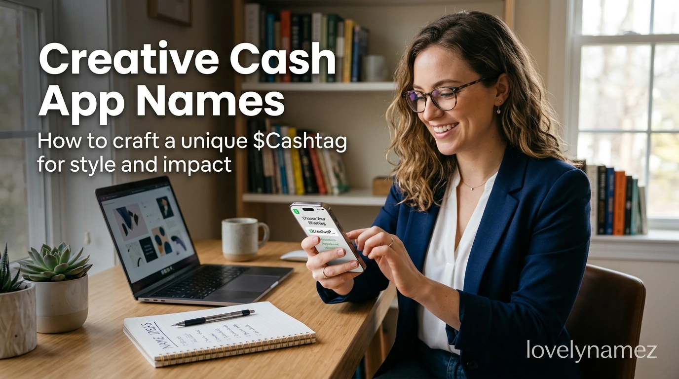Creative Cash App Names