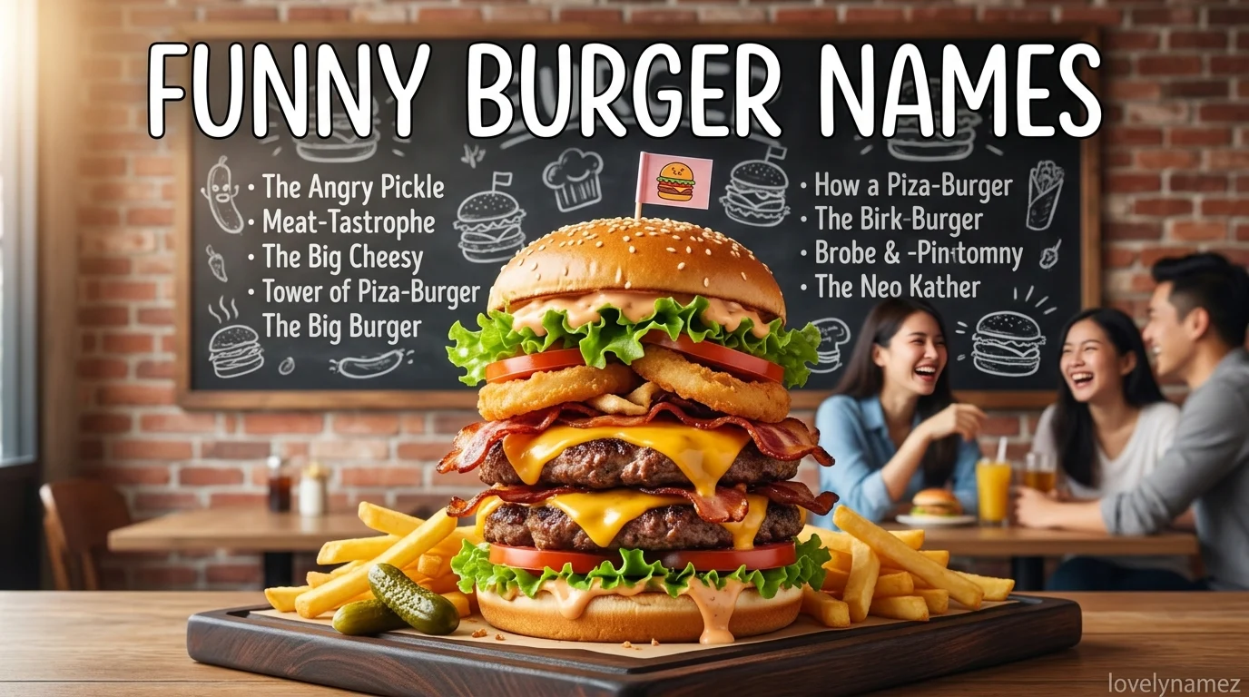 Funny Burger Names