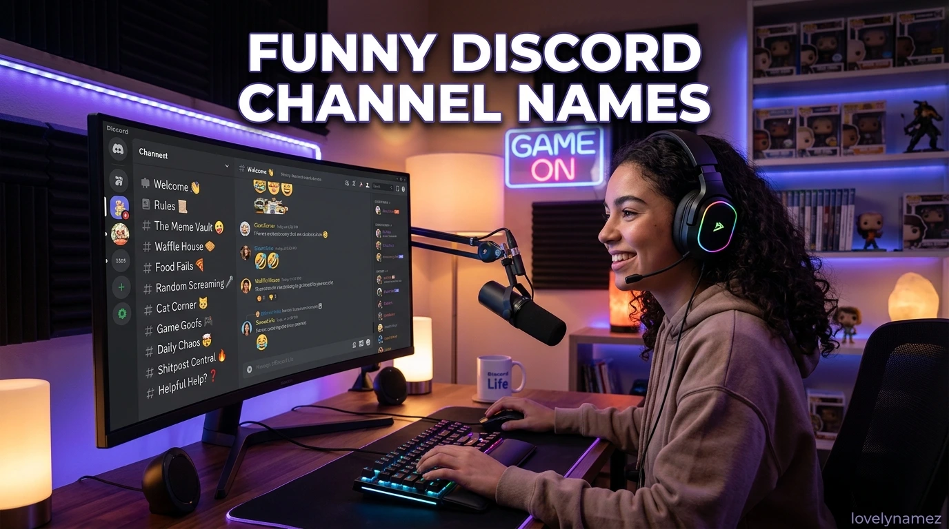 Funny Discord Channel Names