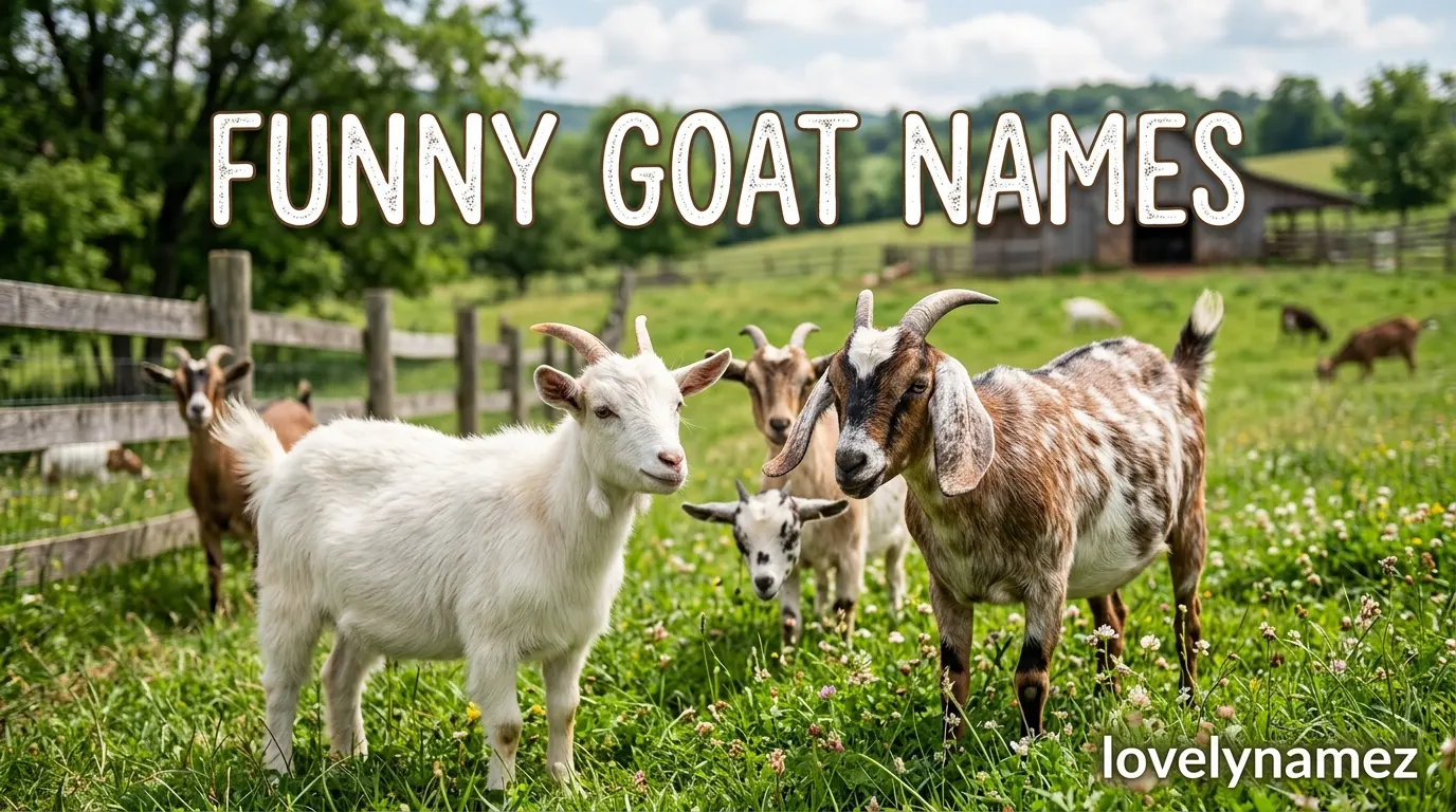 Funny Goat Names