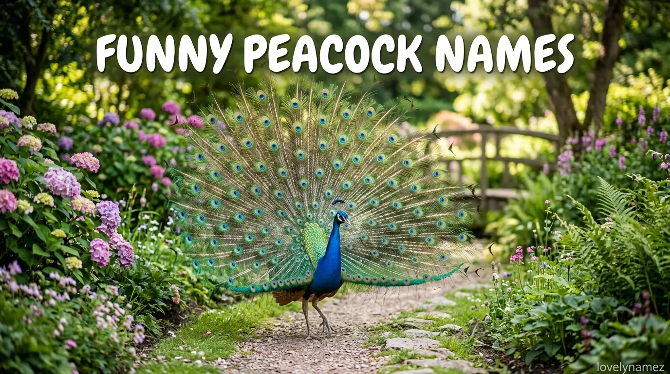 Funny Peacock Names