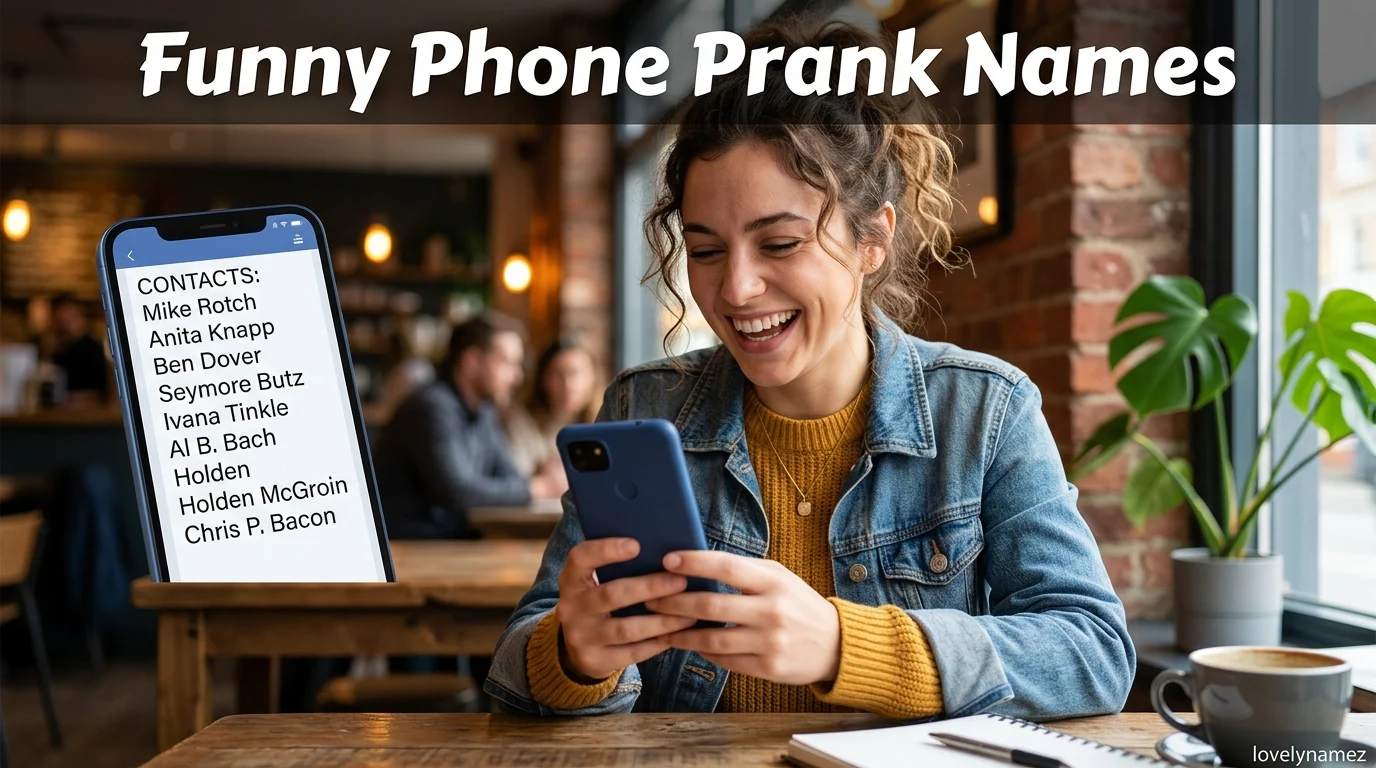 Funny Phone Prank Names