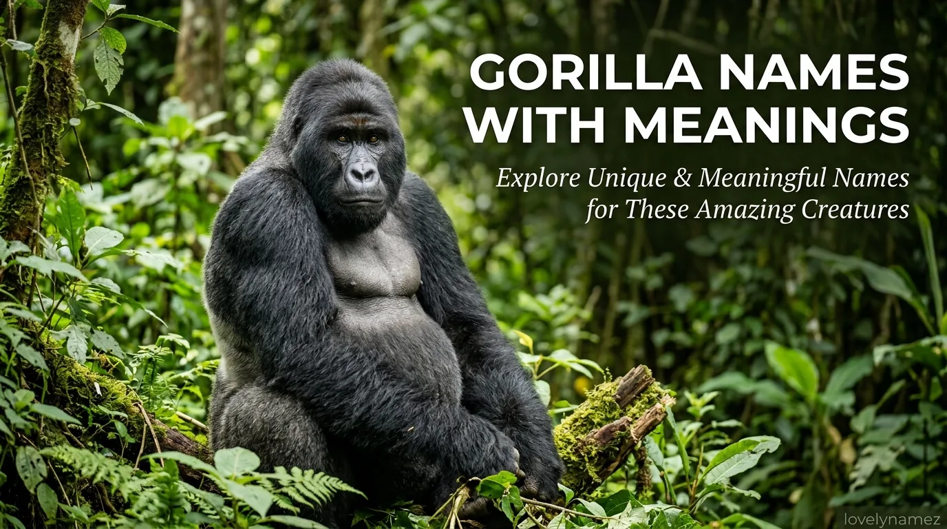 Gorilla Names With Meanings