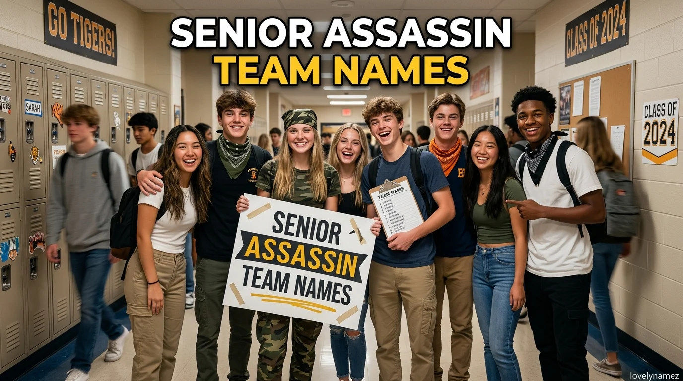 Senior Assassin Team Names