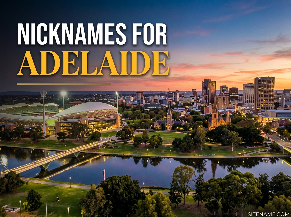 Nicknames For Adelaide