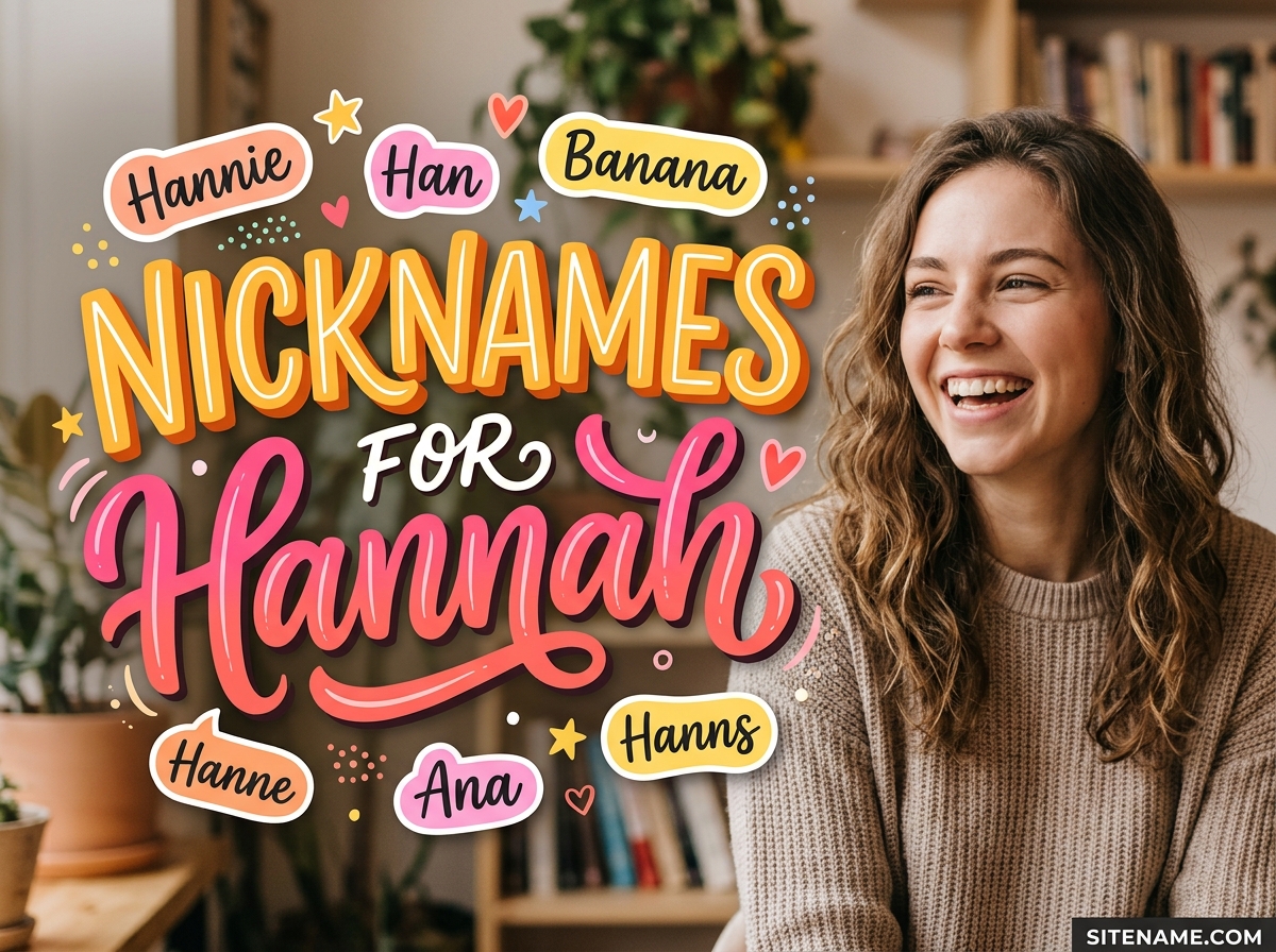 Nicknames For Hannah