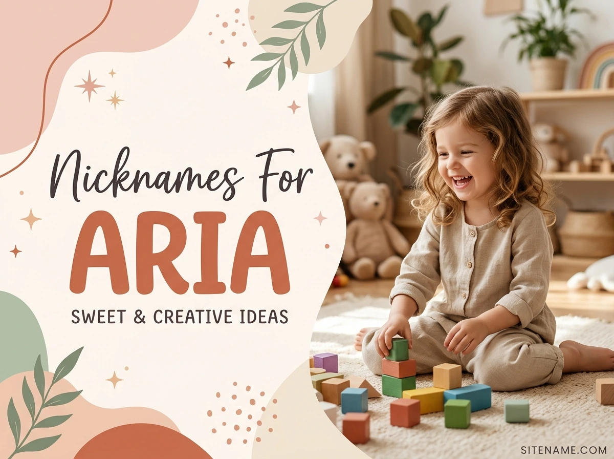 Nicknames For Aria